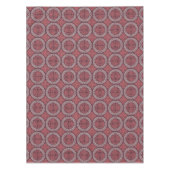 中世の鳥のテーブルクロス テーブルクロス (正面)