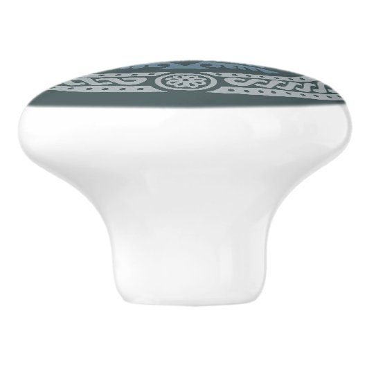 中世の鳥 セラミックノブ (側面)