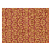 中世の鷹と猟犬のパターン テーブルクロス (正面(横))