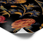 中世の黒い花 ポスター (コーナー)