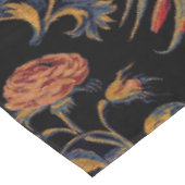 中世の黒の花 テーブルクロス (アングル)