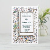 中世の1415年の照明結婚の 招待状 (スタンド正面)