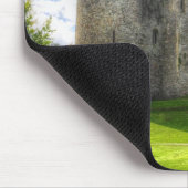 中世のChepstow Castle Monmoutshire，ウェールズ，英国 マウスパッド (コーナー)