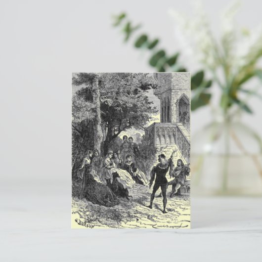 中世はがき ポストカード (スタンド正面)