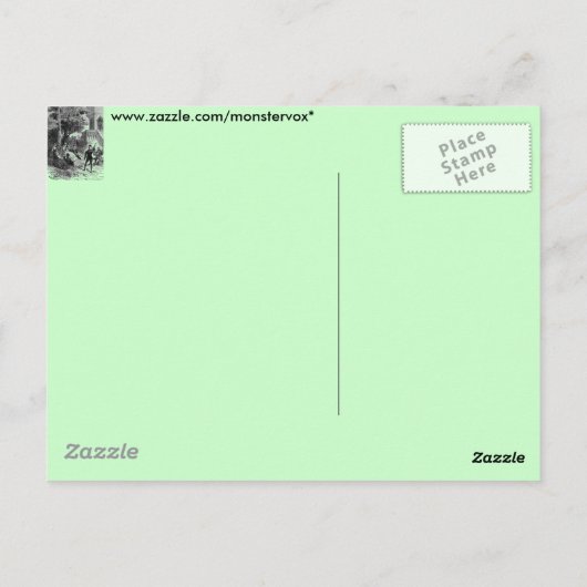 中世はがき ポストカード (裏面)