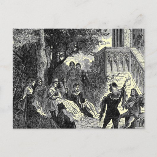 中世はがき ポストカード (正面)