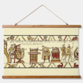 中世アングロサクソンのバイユー 吊り下げ型タペストリー (正面2)