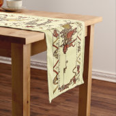 中世アングロサクソンのバユウのタペストリー ロングテーブルランナー (インサイチュ)