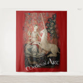 中世アート – レディとユニコーン(ACCI) タペストリー (正面)