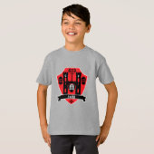 中世イギリスの騎士ドラゴン Tシャツ (正面フル)