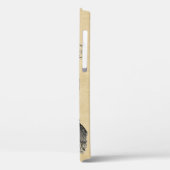 中世イラストレーション人間考え Case-Mate iPhoneケース (裏面 / 左)