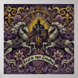 中世インスパイアの壁画 ポスター