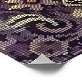 中世インスパイアの壁画 ポスター (角)