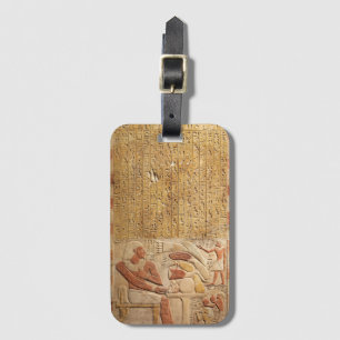中世エジプト古代の象形文字 ラゲッジタグ