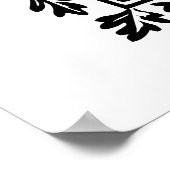 中世エレガント照明写本A字 ポスター (角)