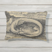 中世オロボロス・ドラゴン アウトドアクッション (裏面)