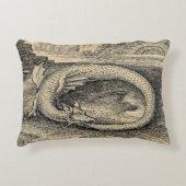 中世オロボロス・ドラゴン アウトドアクッション (正面)