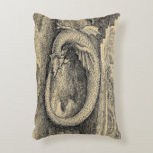 中世オロボロス・ドラゴン アウトドアクッション (正面(垂直))