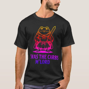 中世カエル愛好家 - 炭水化物がご命令を Meme Tシャツ