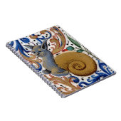 中世カタツムリ猫ノート ノートブック (右側)