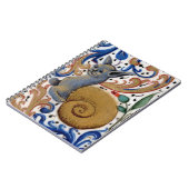 中世カタツムリ猫ノート ノートブック (左側)