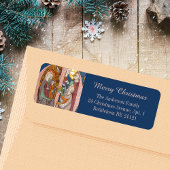 中世カトリックのメリークリスマスエピファニーMagi ラベル