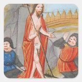 中世カトリック復活イエスキリスト・イースター スクエアシール (正面)