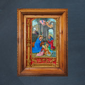 中世カトリック教会クリスマス出生 ポスター