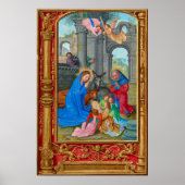 中世カトリック教会クリスマス出生 ポスター (正面)