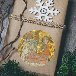 中世カトリック教会クリスマス出生 ラウンドシール