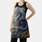 中世カラフルドラゴン城 エプロン (インサイチュ)