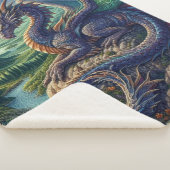 中世カラフルドラゴン城 シェルパブランケット (3/4)