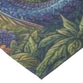 中世カラフルドラゴン城 テーブルクロス (アングル)