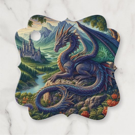 中世カラフルドラゴン城 フェイバータグ (正面)