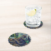 中世カラフルドラゴン城 ペーパーコースター (インサイチュ)