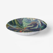 中世カラフルドラゴン城 ペーパーボウル (傾斜あり)