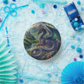 中世カラフルドラゴン城 ペーパーボウル (パーティー)