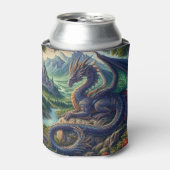 中世カラフルドラゴン城 缶クーラー (缶正面)