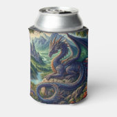 中世カラフルドラゴン城 缶クーラー (缶裏面)