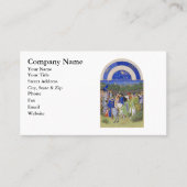 中世カレンダーはトーラス及びジェミニよろしいです 名刺 (正面)