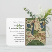 中世キジビンテージ結婚式招待状 招待状 (スタンド正面)