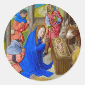 中世キリスト教クリスマス出生 ラウンドシール (正面)