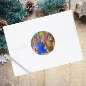 中世キリスト教クリスマス出生 ラウンドシール