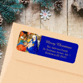 中世キリスト教三王メリークリスマス ラベル