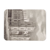 中世キリスト教会 マグネット (横)