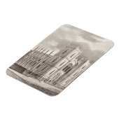 中世キリスト教会 マグネット (左側)