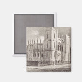 中世キリスト教会 マグネット (正面/裏面)