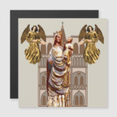 中世キリスト教美術磁気カード (正面/裏面)