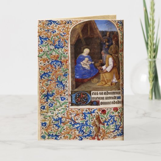 中世クリスマスカード4 シーズンカード (正面)