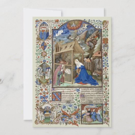 中世クリスマス出生バイザベッドフォードマスター シーズンカード (正面)